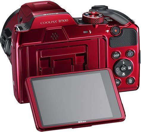 Nikon Coolpix B500 Digital Camera Red