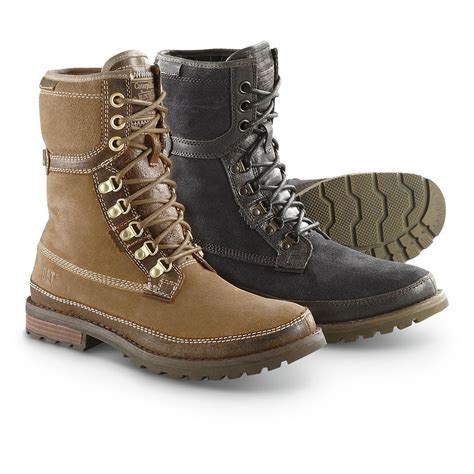 Caterpillar men's second shift steel toe work boot. Men's CAT® 8" Jake Work Boots - 235650, Work Boots at ...