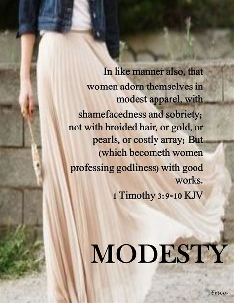 Modesty Definition Bible
