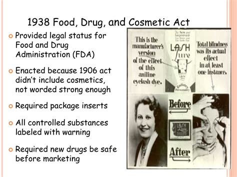 The united states federal food, drug, and cosmetic act (abbreviated as ffdca, fdca, or fd&c) is a set of laws passed by congress in 1938 giving authority to the u.s. PPT - Pharmacy Laws PowerPoint Presentation, free download ...
