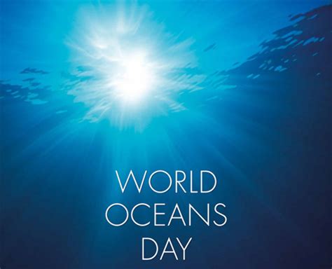 World Oceans Day 2020 Quotes Sayings Facts Poster Slogan Images