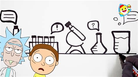 Science Lab Drawing For Kids Youtube