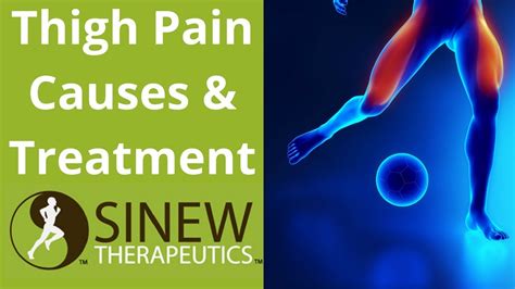 Thigh Pain Causes And Treatment Youtube