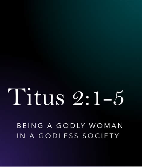 Titus 21 5 Norwood Bible Church