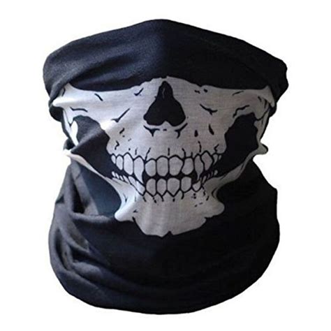 3d Seamless Skull Buffe Bandana Neck Face Mask Headscarf Tube