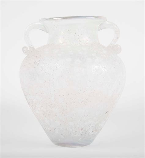 Murano Baluster Form Iridescent Glass Vase Avery And Dash Collections