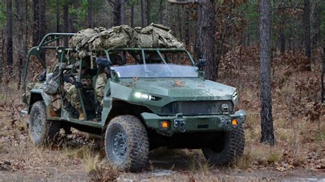 First Gm Infantry Squad Vehicle Delivered To The Us Army That Life Cars
