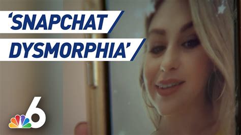 Cosmetic Surgeons See Dangers Of Snapchat Dysmorphia Nbc 6 Youtube