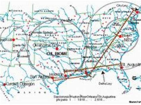 North American Ley Lines Map Maps Catalog Online