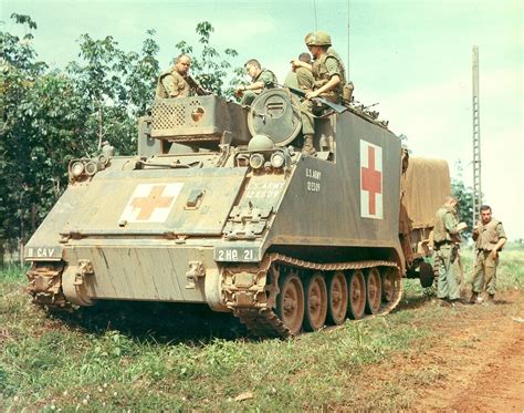 A M577 Ambulance Of The 11th Armored Cavalry Regiment Vietnam War