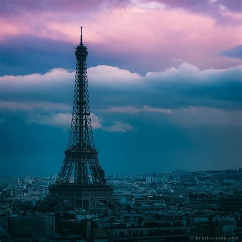 Purple Gives Way To Black 108 Mm F4 1250 S Iso 320 Eiffel