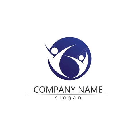 Equipe Bem Sucedida E Design De Logotipo Da Comunidade Para Negócios