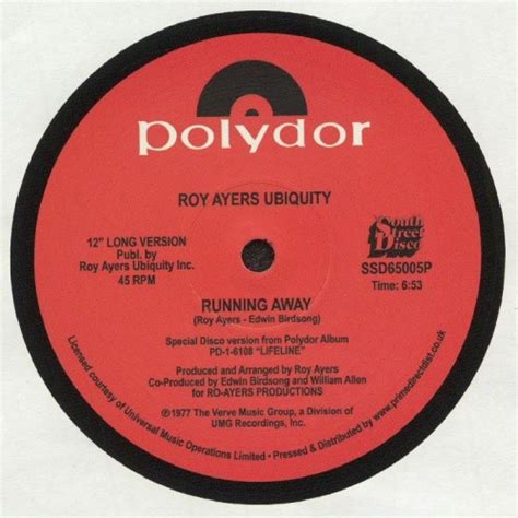 Roy Ayers Ubiquity Running Away Love Will Bring Us Together 12