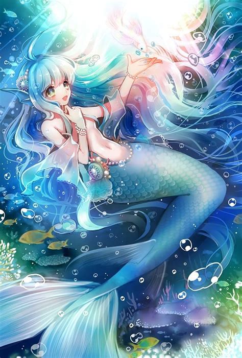 Image Result For Mermaid Drawing Manga Anime Mermaid Mermaid Anime