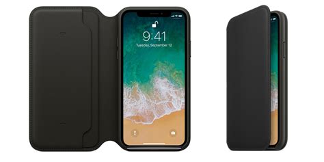 Apple Iphone X Leather Folio Case Hits Amazon All Time Low 50 Reg