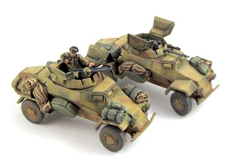 Hobby Sdkfz 222 Armoured Cars Warlord Games