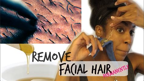 skin how to remove facial hair permanently youtube