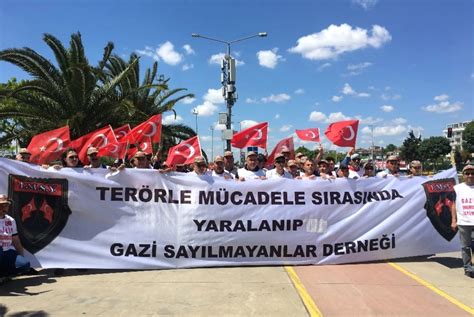 Gazilik Onuru İçin Ankara ya Yürüyüşe Başladılar Haberler