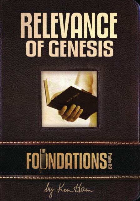 Relevance Of Genesis Ken Ham Dvd Series The Foundations Psalm 11 3 For Sale Online Ebay