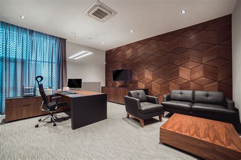 20 Modern Wood Panel Office