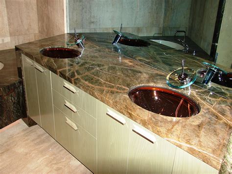 Granite Bathroom Countertops Pros And Cons Countertops Ideas