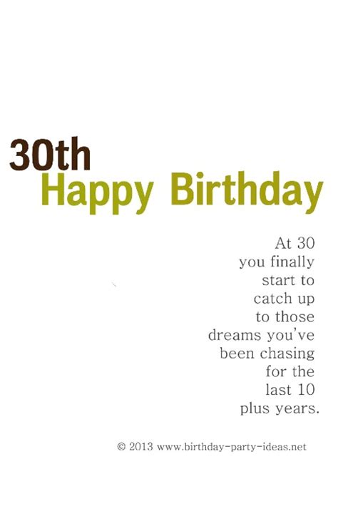 30th birthday greetings for daughter. Famous Quotes About Turning 30. QuotesGram