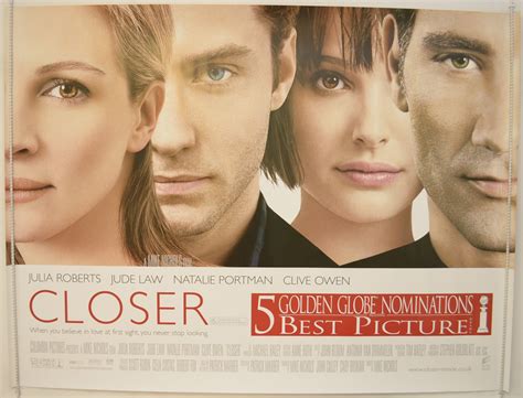 Closer - Original Cinema Movie Poster From pastposters.com British Quad Posters and US 1-Sheet ...