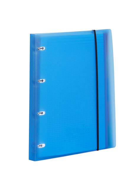 Carpeta Cuaderno Pp Anillas 416 Studio Style Azul Pardo