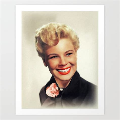 Betsy Palmer Actress Art Print By Serpentfilms Ad Actress Palmer