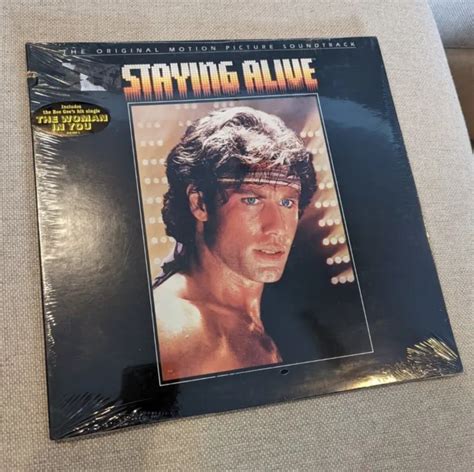 Staying Alive Soundtrack Lp 1983 The Bee Gees Brand New Factory Sealed