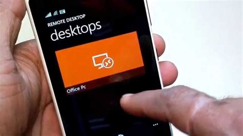 Working on a loading indicator animation; Remote Desktop App for Windows Phone 8.1 - YouTube
