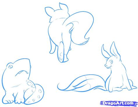 How To Draw A Tail Step By Step Anime Animals Anime