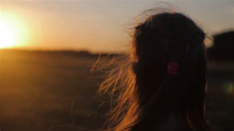 Girl Enjoying Sunset In Field Stock Footage Sbv 338522385 Storyblocks