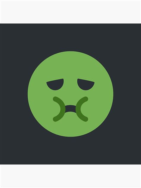 Barf Emoji Sticker For Sale By Fiizawaheed Redbubble