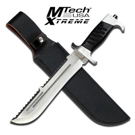 Mtech Usa Xtreme Mx 8099 Bowie 15 Fixed Blade Knife With Sawback