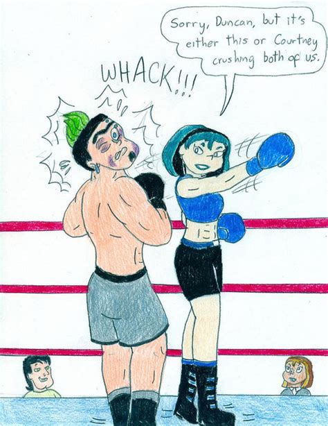 Boxing Gwen Vs Duncan By Jose Ramiro On Deviantart