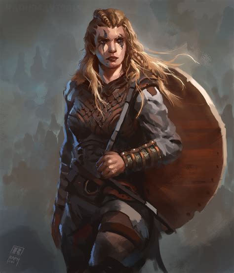 Female Viking Warrior 1 By Raph04art On Deviantart