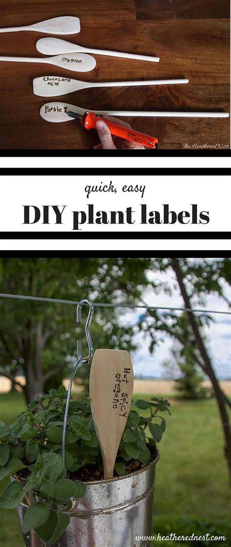 Diy Garden Markers Aka Plant Tombstones The Heathered