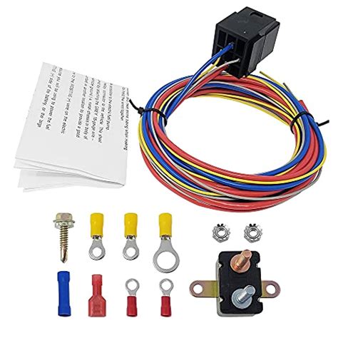 Electric Fuel Pump Relay Kit Fuel Pump Wiring Harness 30 Amp Heavy Duty