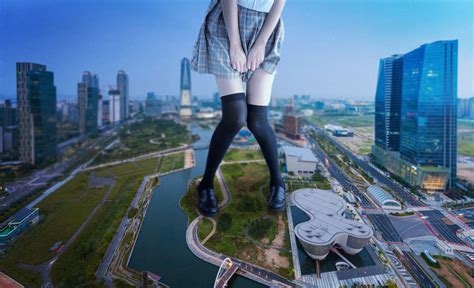 Giantess Unexpected Growth By Dochamps On Deviantart