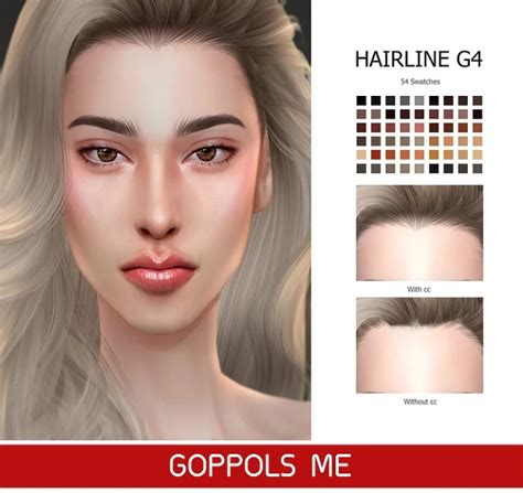 Gpme Gold Hairline G4 At Goppols Me Sims 4 Updates