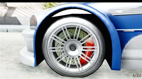 Need for speed most wanted 2012 converted by : NFS: MW - BMW M3 GTR for GTA San Andreas
