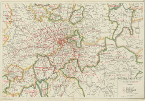 London Underground Tube Map Plan Diagram Middle Circle Harry Beck 2 1934
