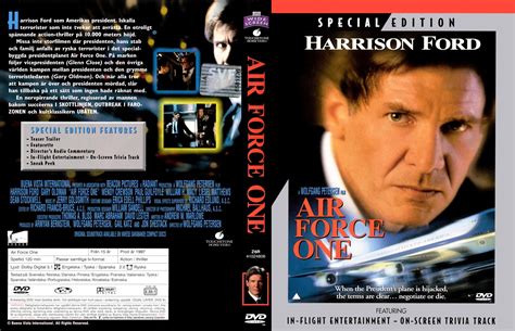 Air force one is a 1997 thriller starring harrison ford as james marshall, the president of united states, who finds himself the only one who can stop the terrorists who have hijacked the presidential airliner. COVERS.BOX.SK ::: Air Force One (1997) - high quality DVD ...