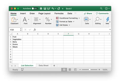 How To Create Drop Down Lists Using Data Validation In Microsoft Excel