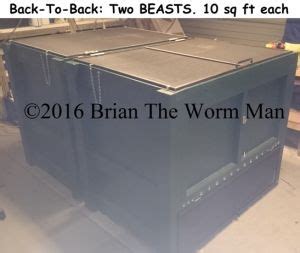 This design only requires a few tools and materials. DIY CFT Bin Plans | Worm farm, Worms, Fishing bait