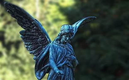 Wings Angel Statue Angels Background Wallpapers Desktop