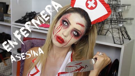 Resultado De Imagen Para Maquillaje De Enfermera Para Halloween Maquillaje De Cara De