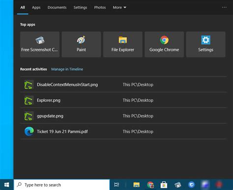 How To Clean And Disable Taskbar Search Box History In Windows 10