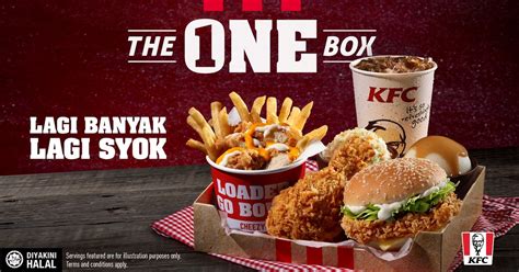 Barulah sedap hingga menjilat jari. KFC Malaysia releases The One Box Promotion - Megasales